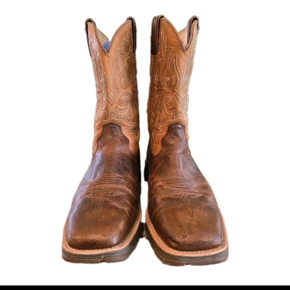 Ramped Up Lady Rebel by Durango Women's Western Boot Size 11 Brown Tan DWRD034 - Picture 9 of 10